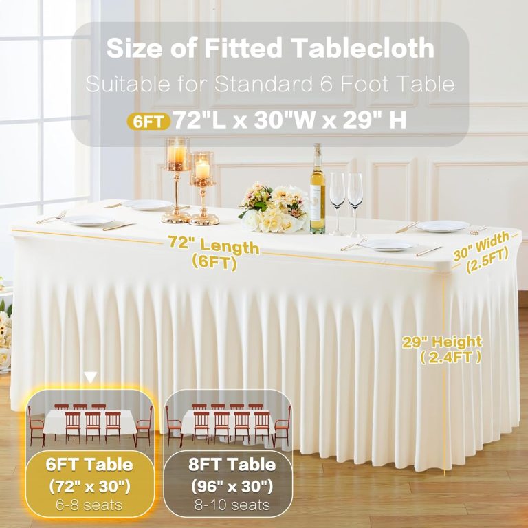 tablecloth size